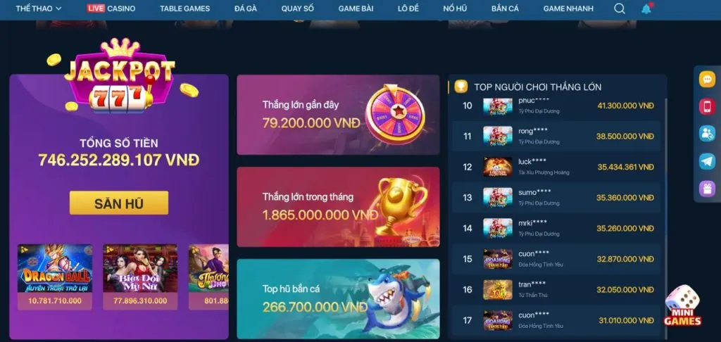 Các tính năng cá cược thể thao, casino và slot game của ứng dụng VN88